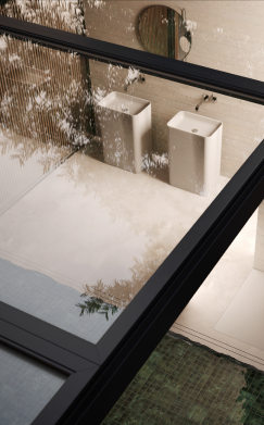 Salle de bain moderne minimaliste