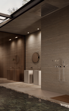Salle de bain moderne et élégante